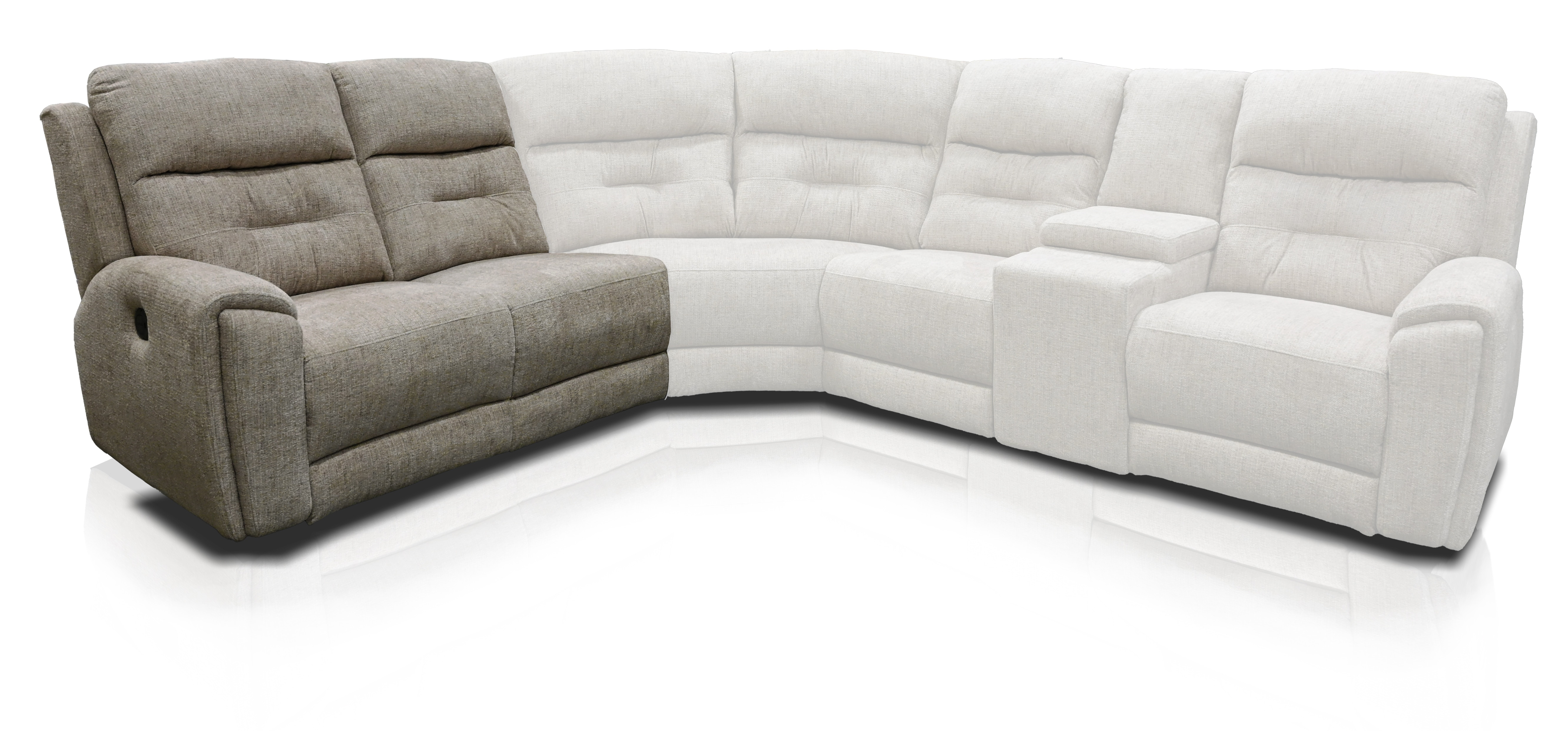 England Living Room EZ3600 LAF Reclining Loveseat EZ36060